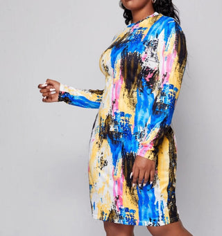 Plus size In the Mix Dress